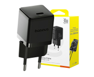 Baseus Ładowarka sieciowa Palm 30W USB-C - czarna - 1502174 - zdjęcie 4
